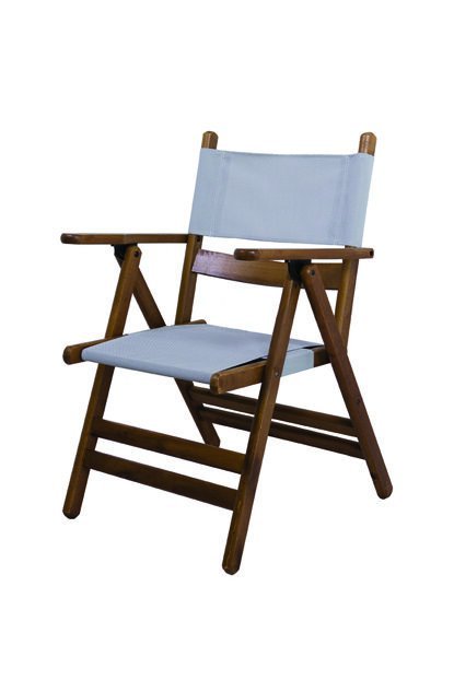 Katlanır Ahşap Sandalye - Atina PVC