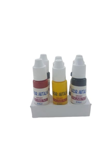 Epoksi Pigment boya takı tasarımları, renklendirilmesi