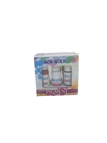 Epoksi Pigment boya takı tasarımları, renklendirilmesi