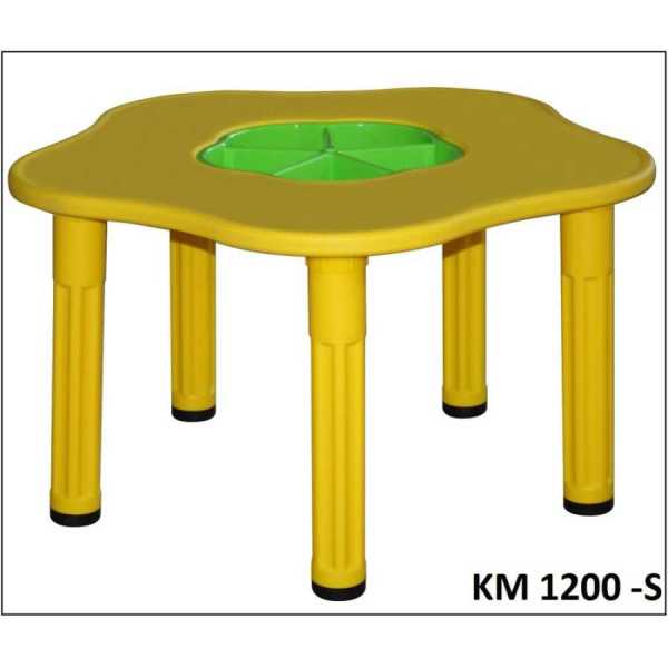 King Kids Kum oyun Masası  çocuklar için  kum bölmeli tasarım