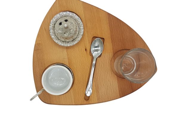 Çay  Kahve Tabak Altlık Cafe&Bistro Sunum Ahşap El yapımı