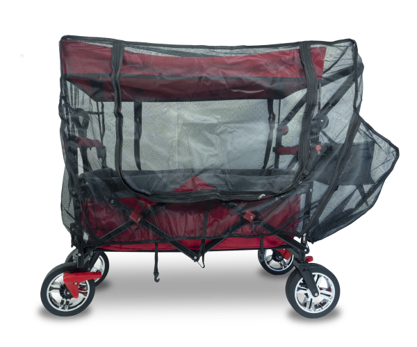 Taşınabilir Çok Amaçlı Vagon için sineklik ve yağmurluk set